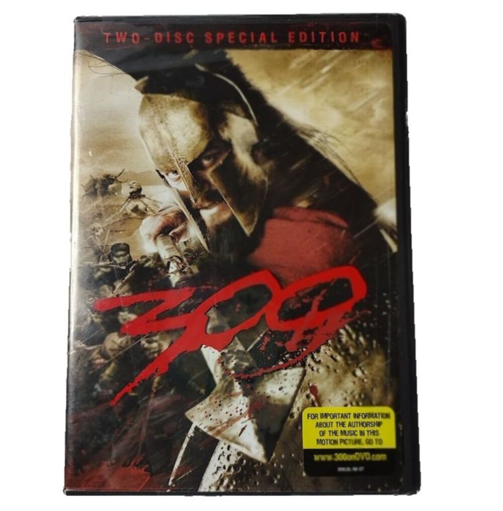 NEW 300 War DVD Movie Titans Spartans 2 Disc Special Edition Flaw Gerard Butler